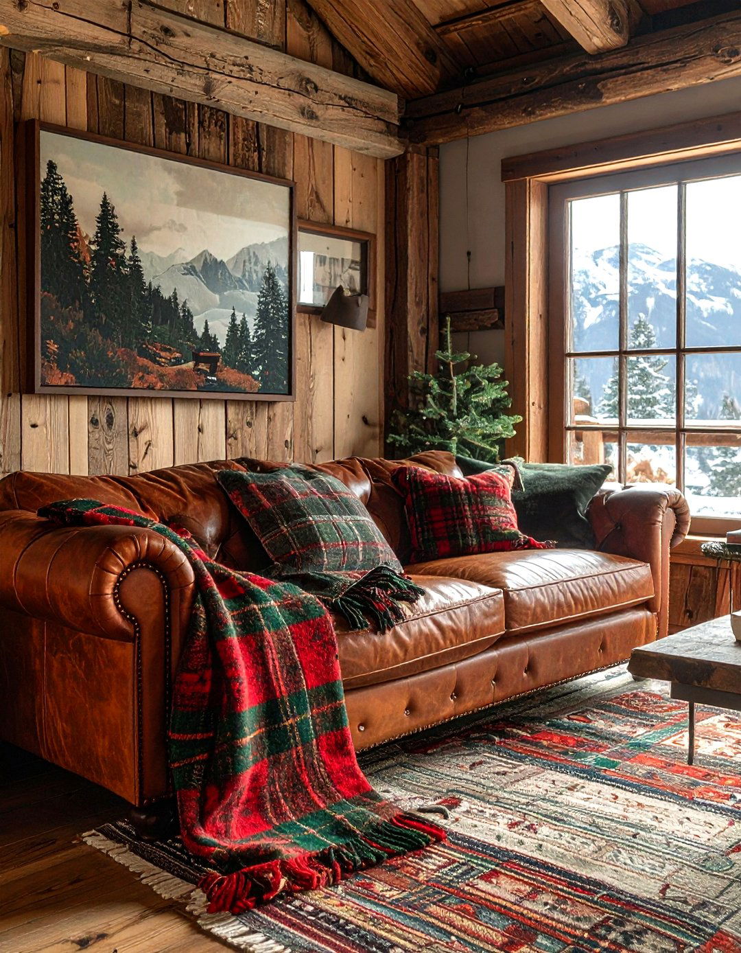 Wool Plaid Throw - 30 cozy throw ideas