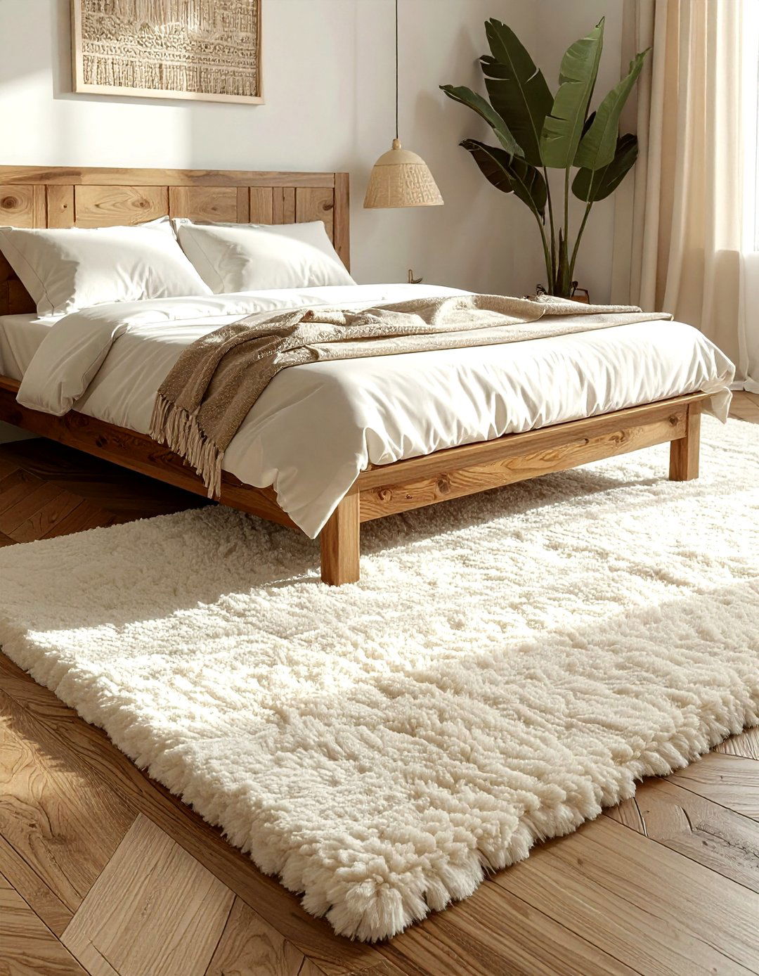 Wool Rug - 30 wellness decor ideas