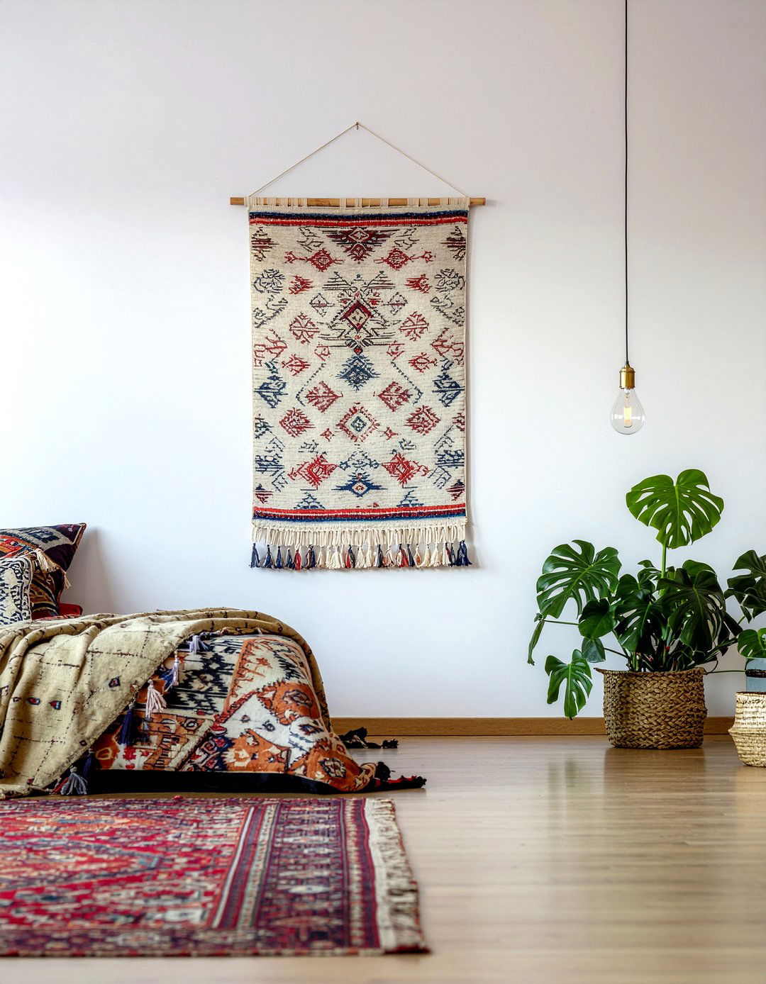 Wool Tapestry - 30 wool bedroom ideas