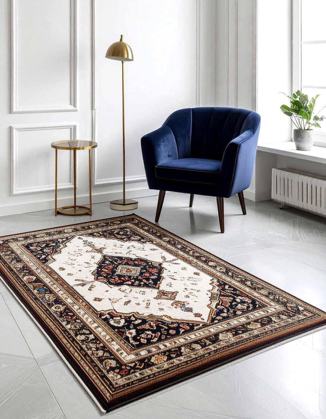Wool Turkish rug reading nook - 30 Turkish rug ideas