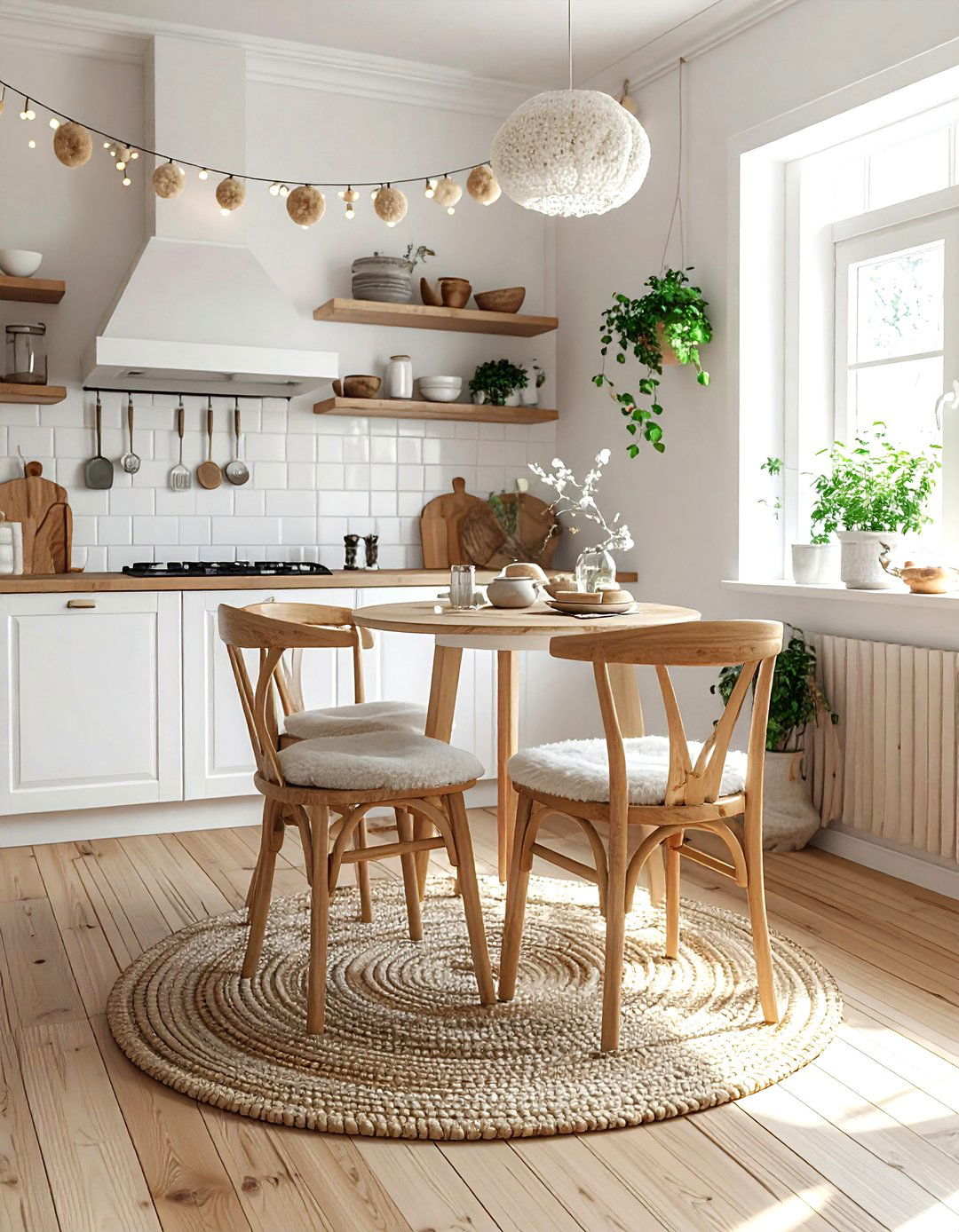 Wool decor breakfast nook - 30 wool decor ideas