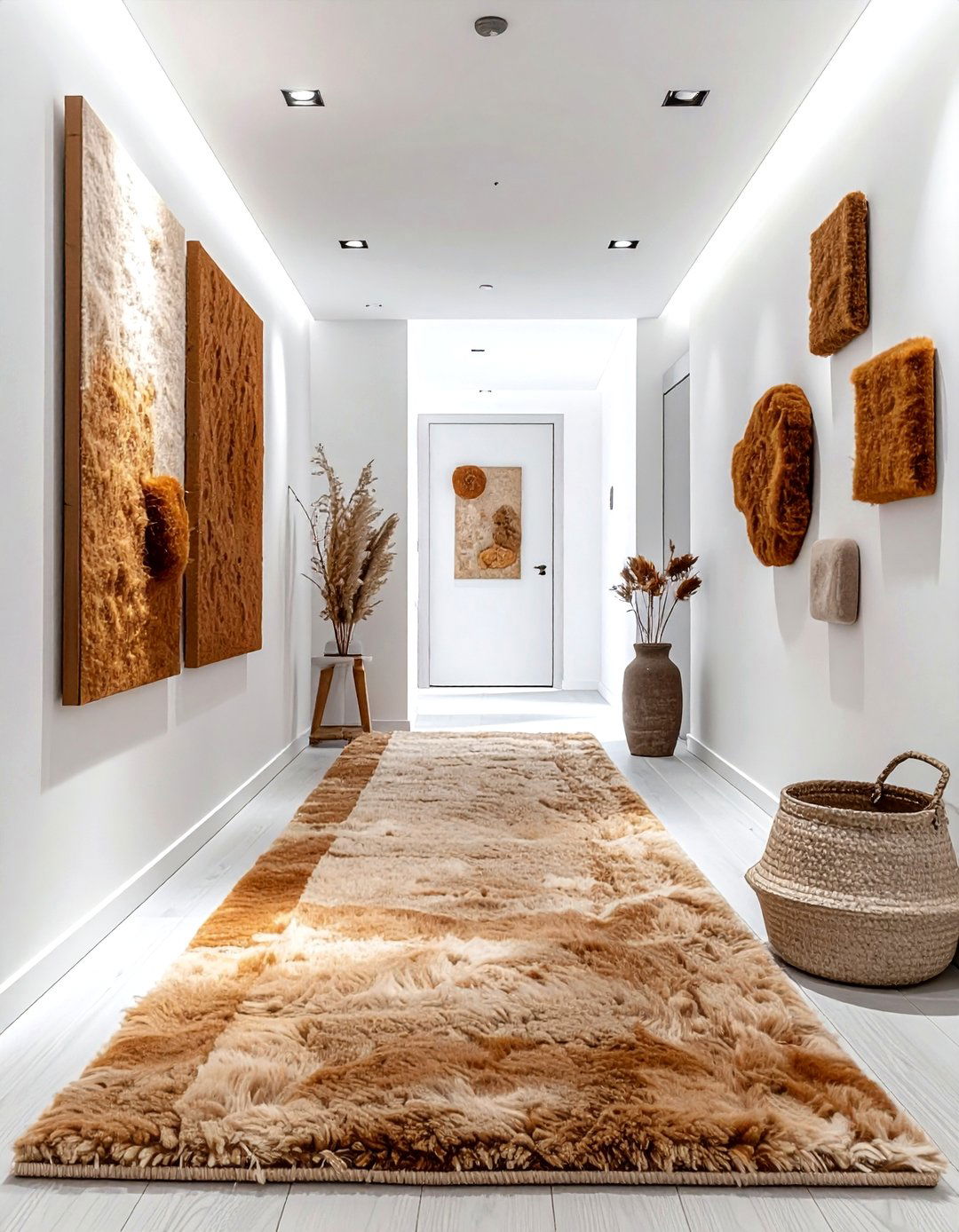 Wool decor hallway - 30 wool decor ideas
