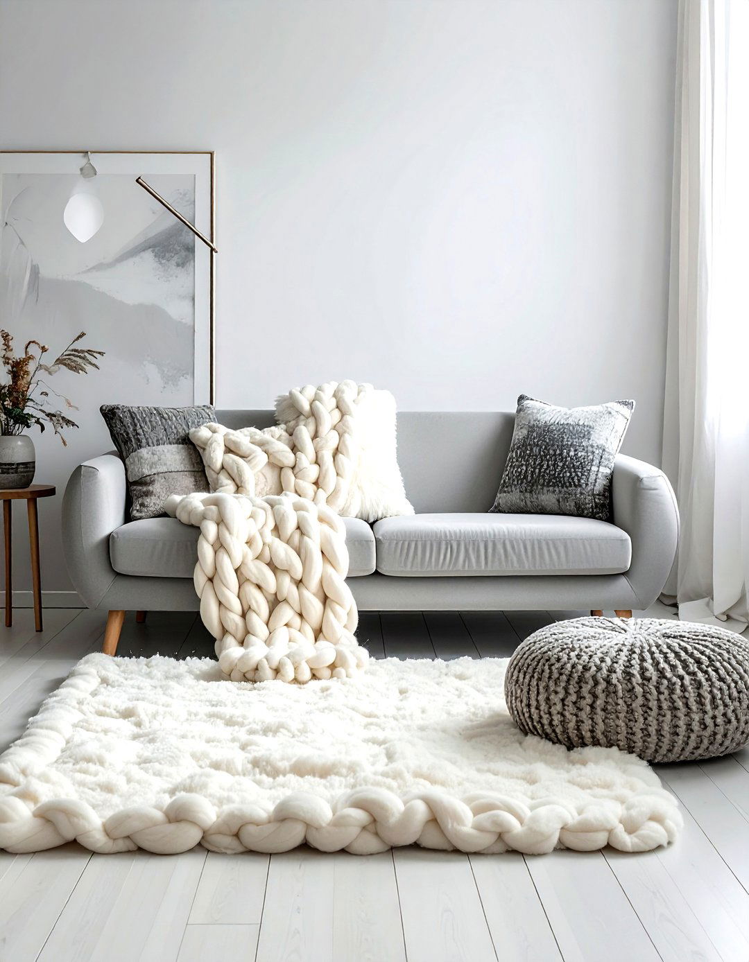 Wool decor living room - 30 wool decor ideas