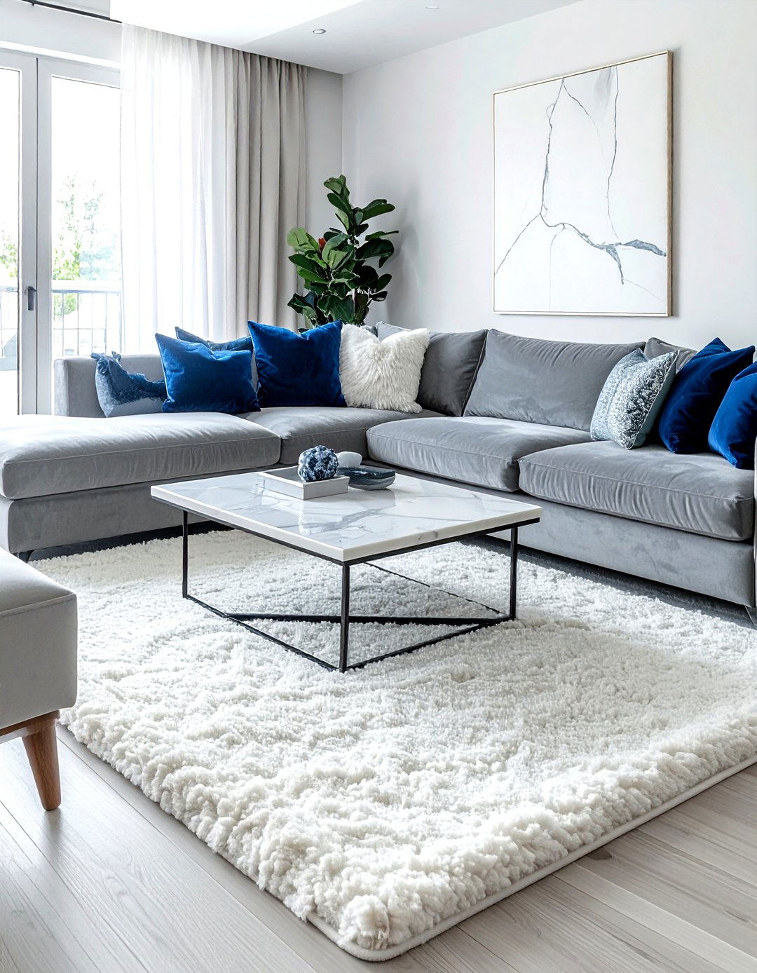 Wool rug living room - 30 living room rug ideas