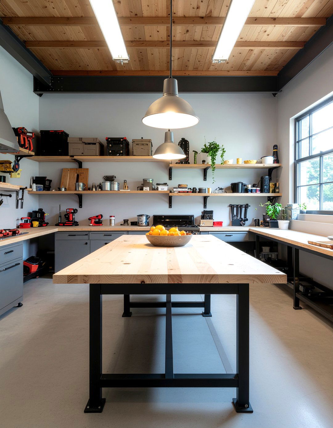 Workshop Dining Room - 30 converted space dining room ideas