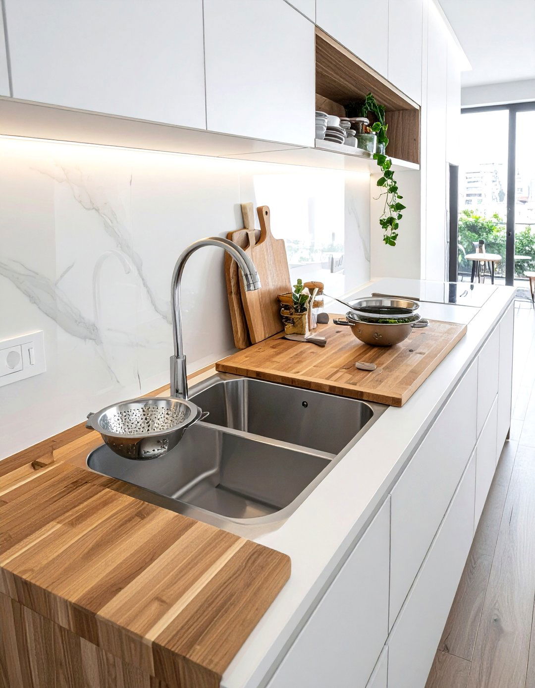 Workstation Kitchen Double Sink - 30 double bowl sink kitchen ideas