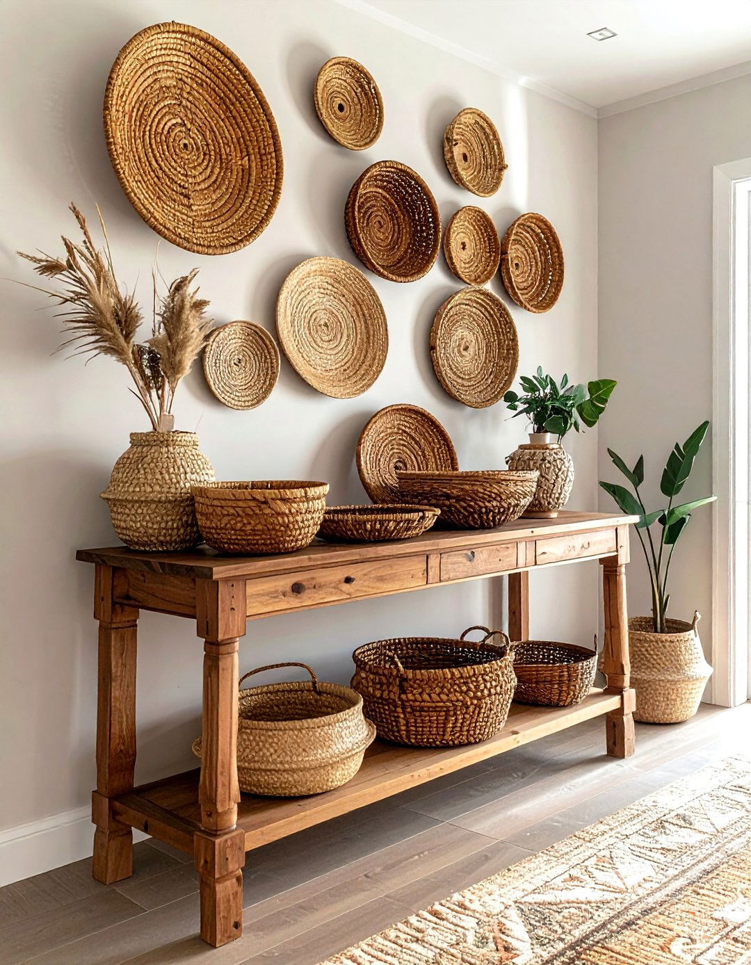 Woven Basket - 30 Southwestern home decor ideas