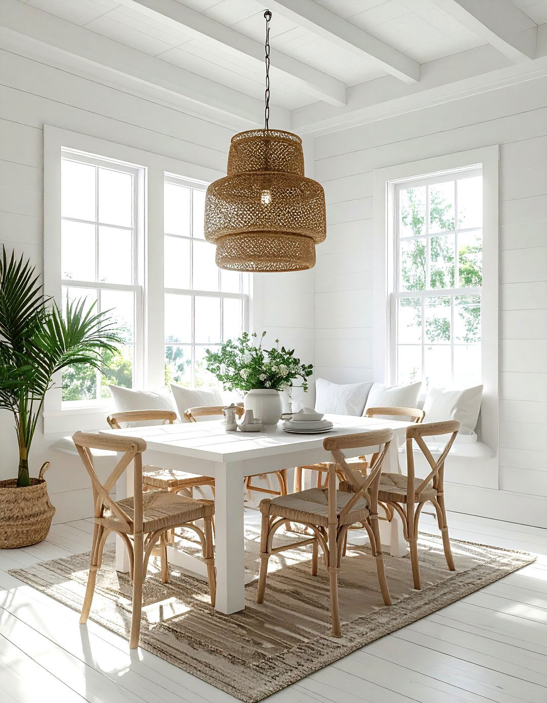 Woven Basket Pendant Light - 30 pendant light ideas