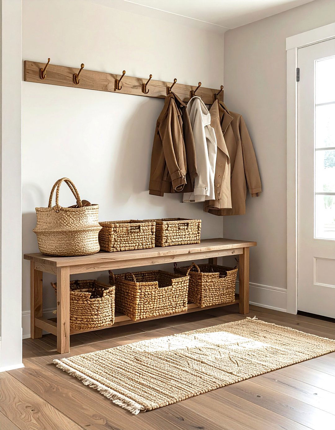 Woven Basket Storage - 30 decor makeover ideas