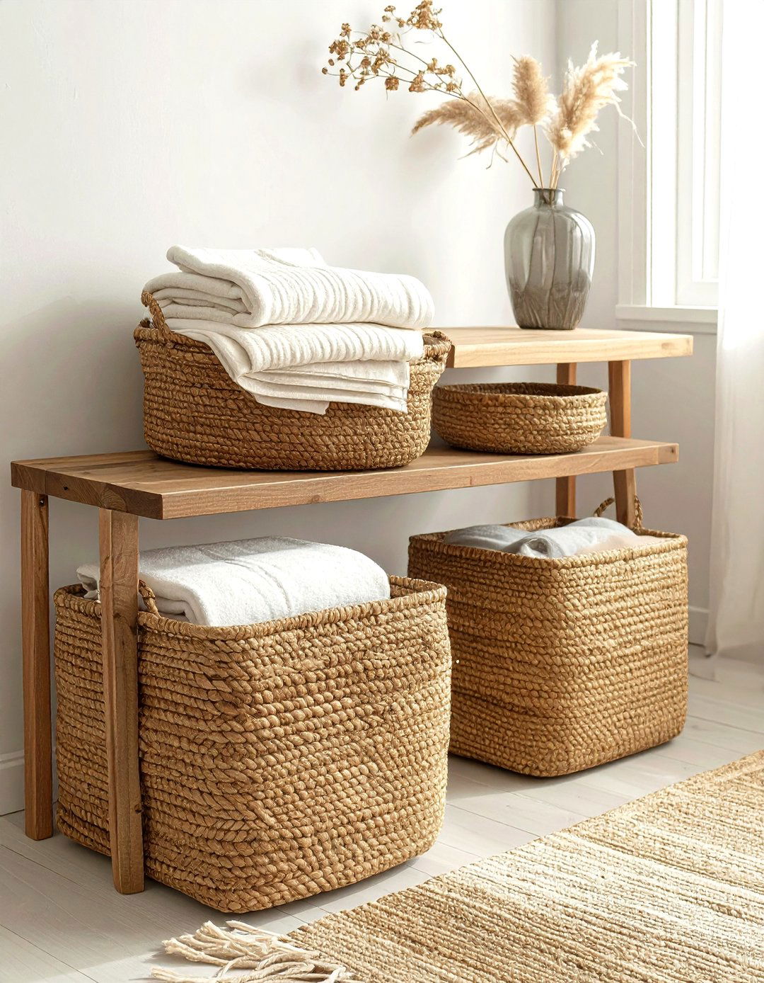 Woven Basket Storage - 30 real life decor ideas