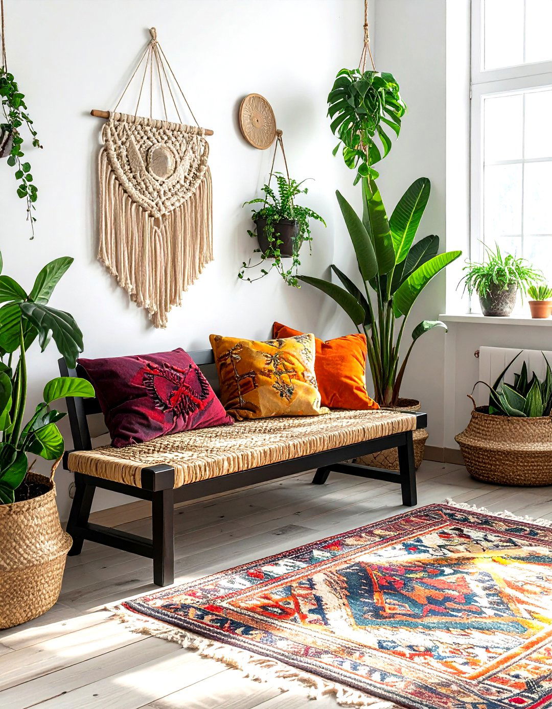 Woven Bench - 30 living room benches