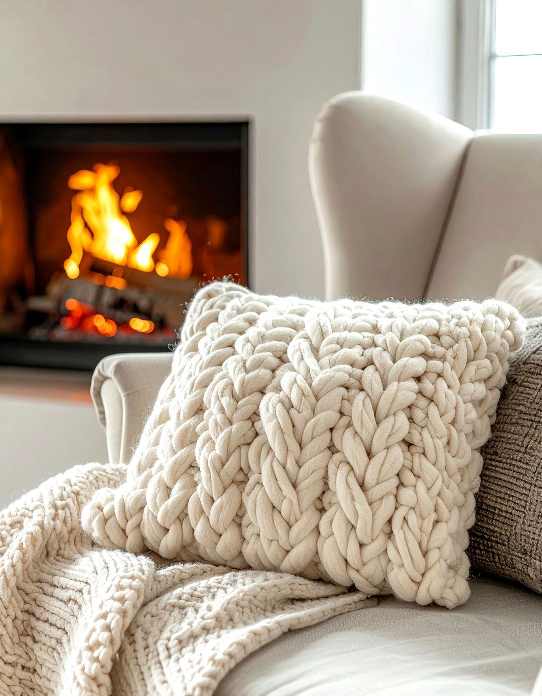 Woven Bolster Pillow - 30 bolster pillow ideas