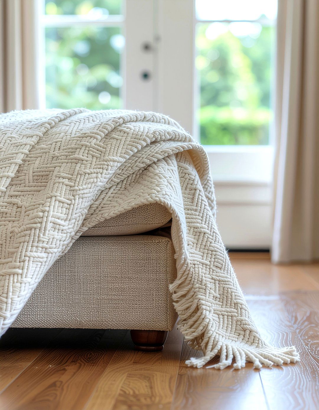 Woven Cotton Throw - 30 living room blankets