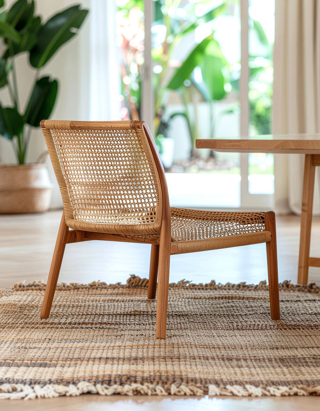 Woven Leather Dining Chair - 30 dining room chair ideas