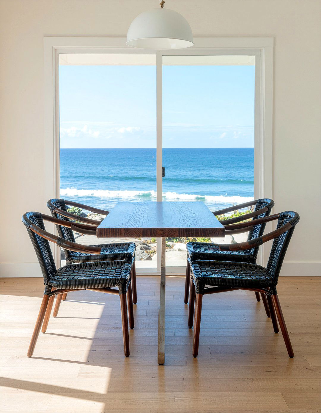 Woven Leather Dining Chairs - 30 leather dining chair ideas