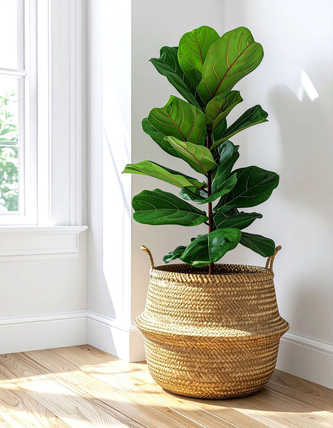 Woven Plant Pot - 30 woven basket ideas