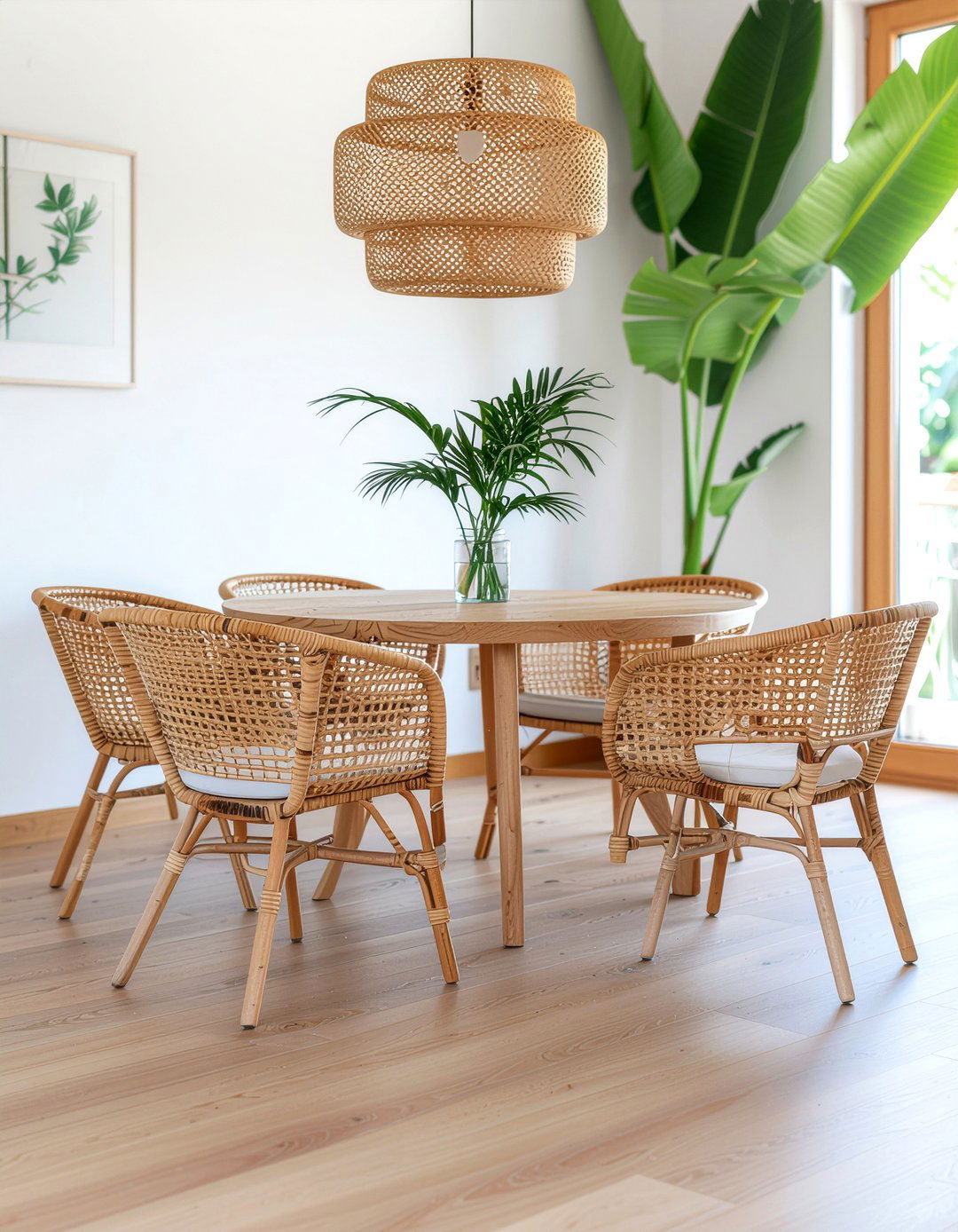 Woven Rattan Chairs - 30 dining room investment piece ideas