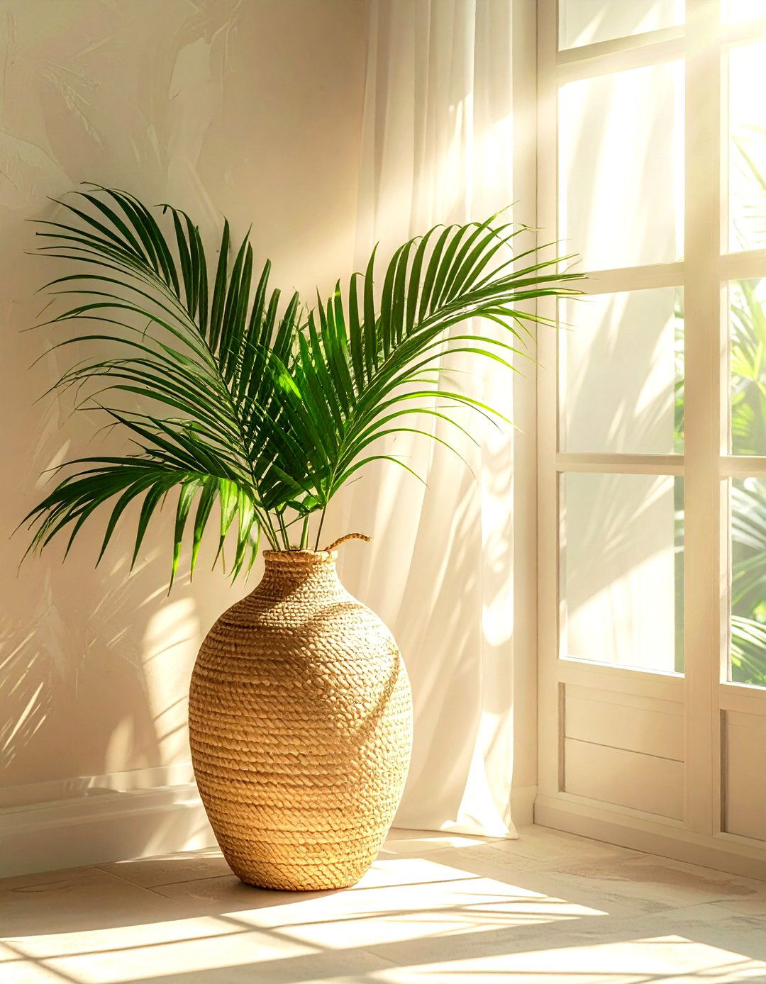 Woven Seagrass Vase - 30 decorative vase ideas