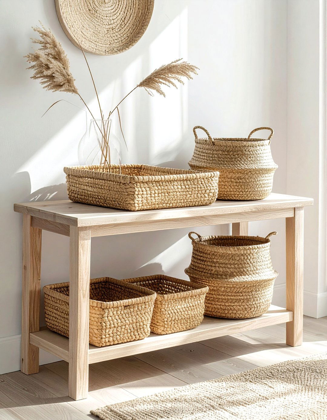 Woven Storage Baskets - 30 functional decor ideas