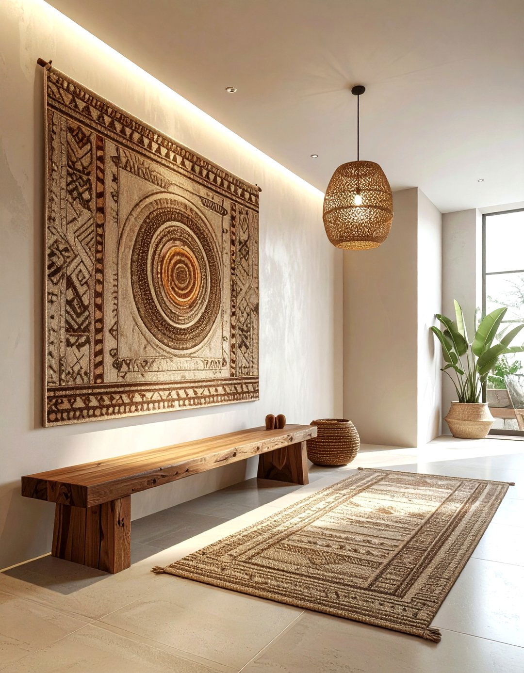 Woven Wall Decor - 30 Southwestern home decor ideas