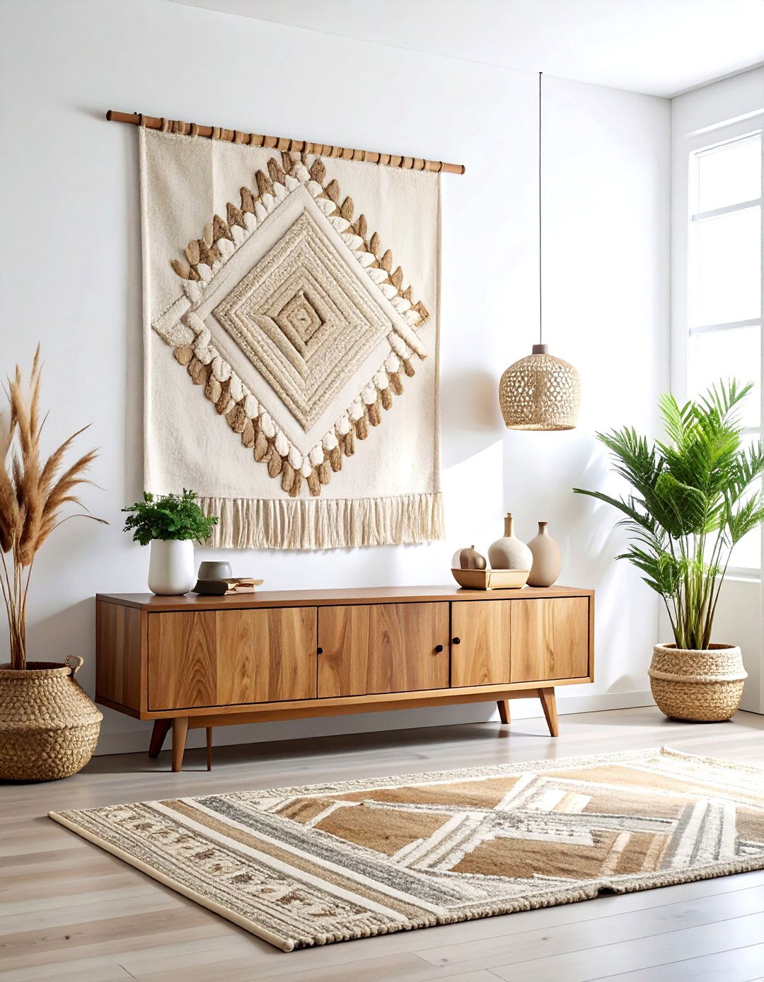 Woven Wall Hanging - 30 Southwestern dining room ideas