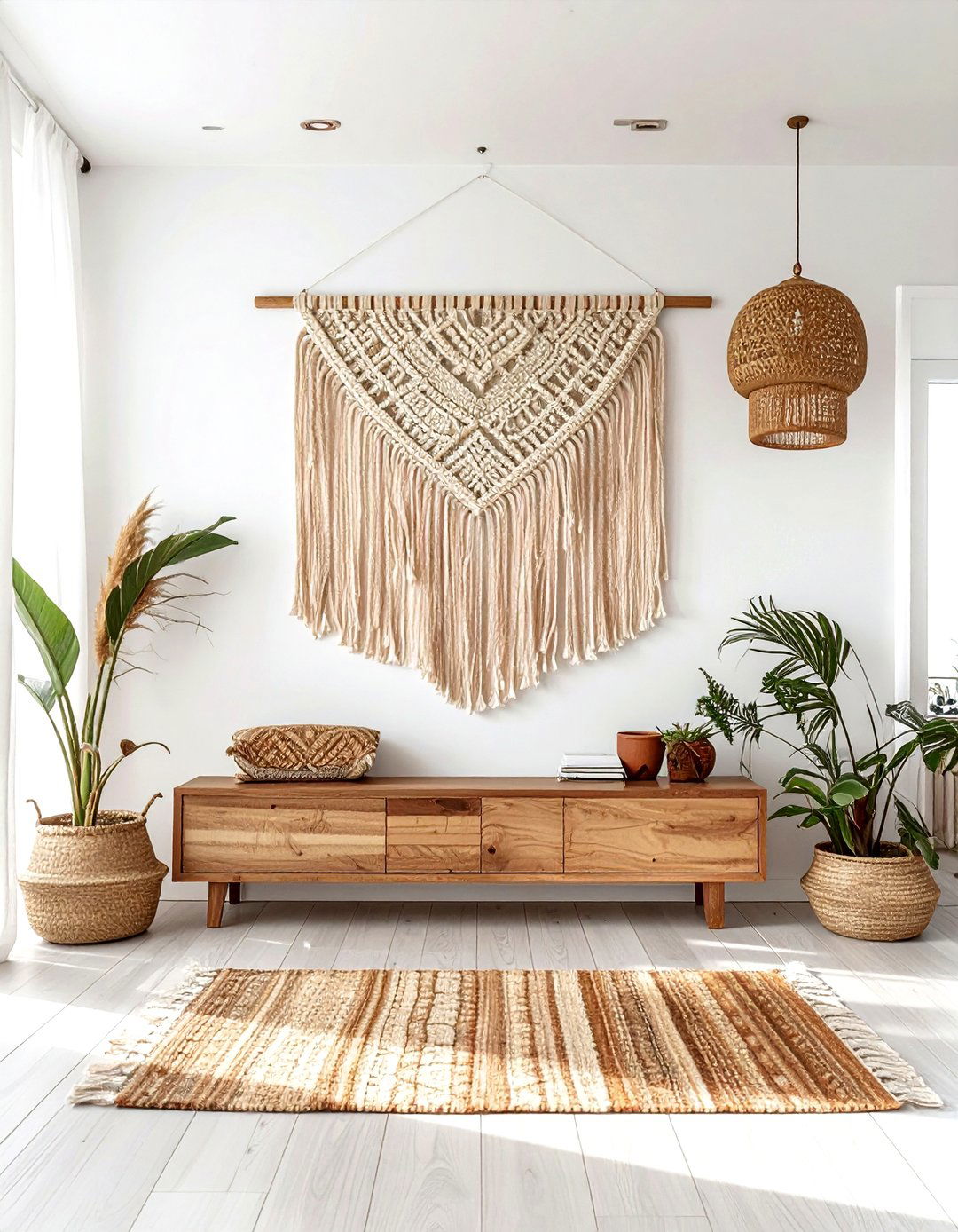 Woven Wall Hanging - 30 desert decor ideas