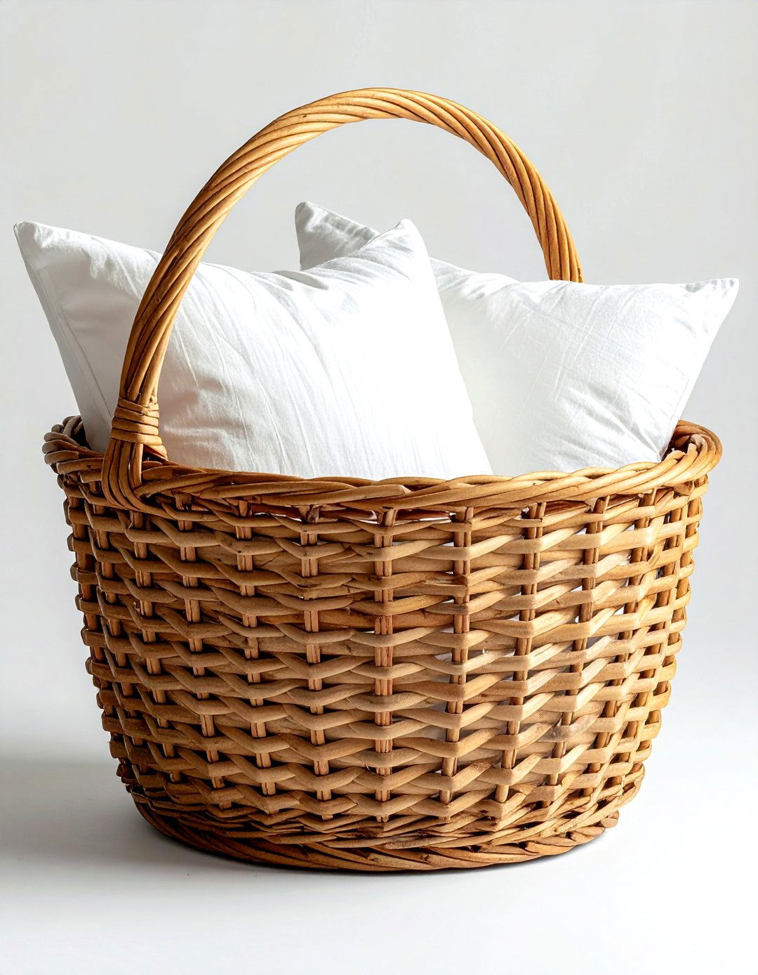 Woven Wicker Basket - 30 warm decor ideas
