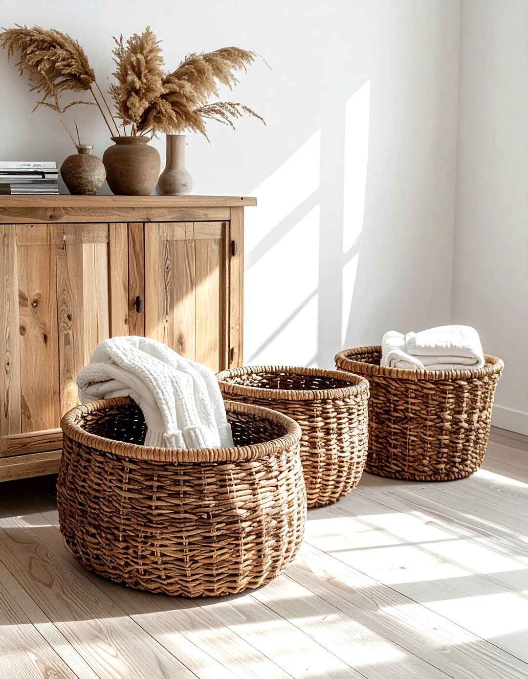 Woven Wicker Baskets - 30 French country decor ideas