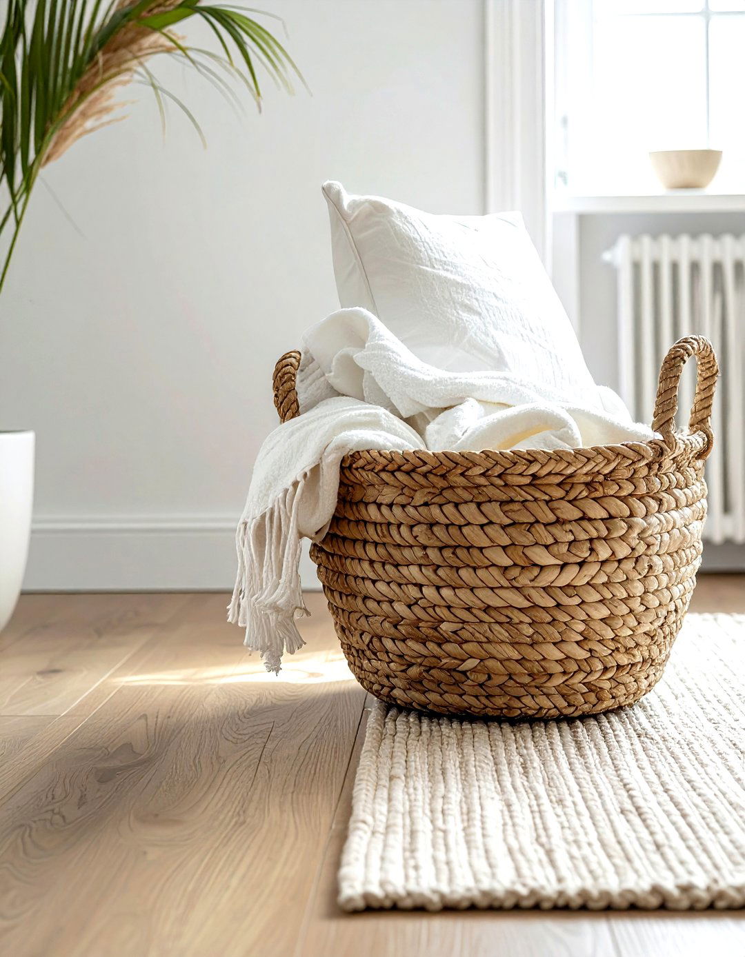 Woven basket - 30 decorative object ideas