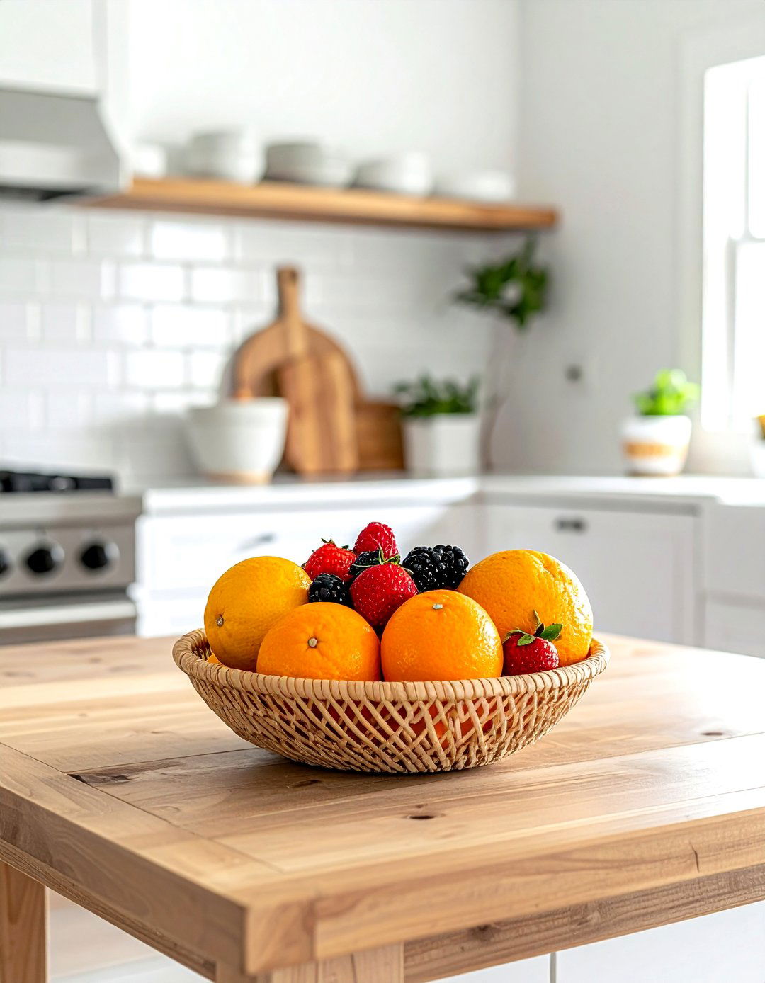 Woven fruit bowl - 30 fruit bowl ideas