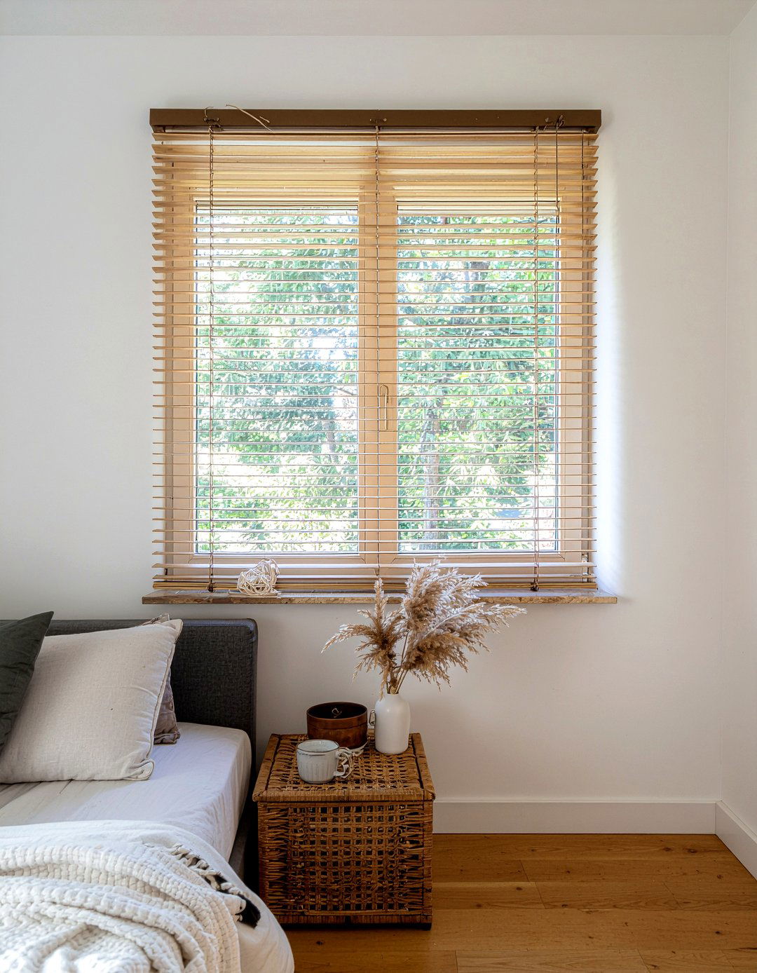Woven wood vertical blinds - 30 bedroom vertical blinds