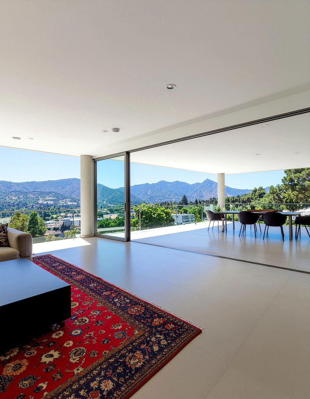 Wraparound Terrace Access - 30 penthouse living room ideas