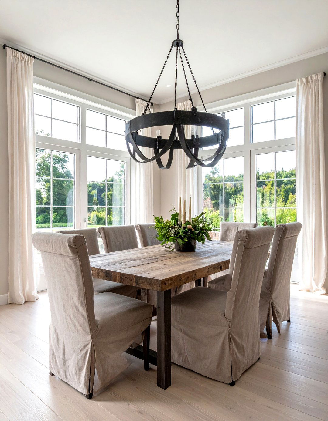 Wrought Iron Chandelier Dining Room - 30 Sonoma dining room ideas