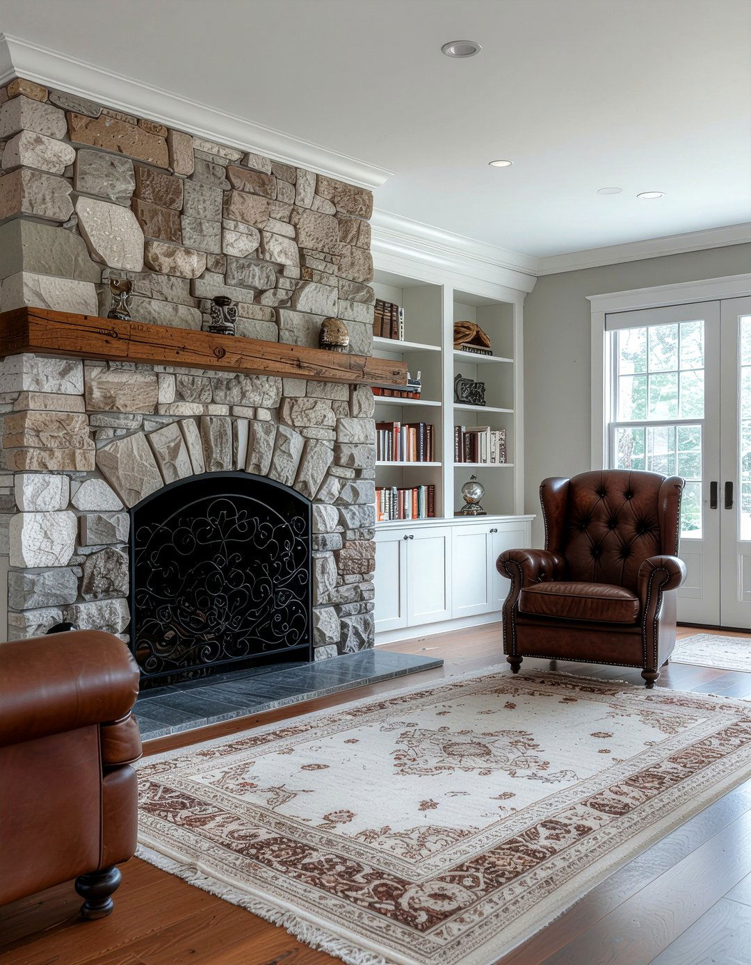 Wrought Iron Fireplace Screen - 30 fireplace screen ideas