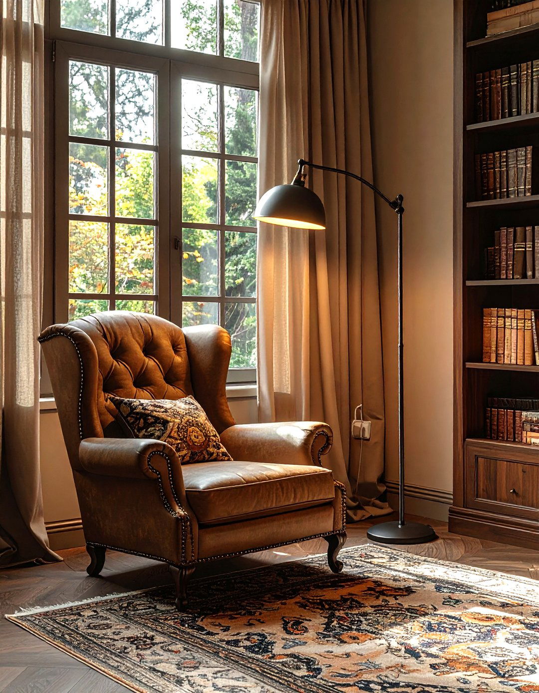 Wrought Iron Floor Lamp - 30 living room wrought iron ideas