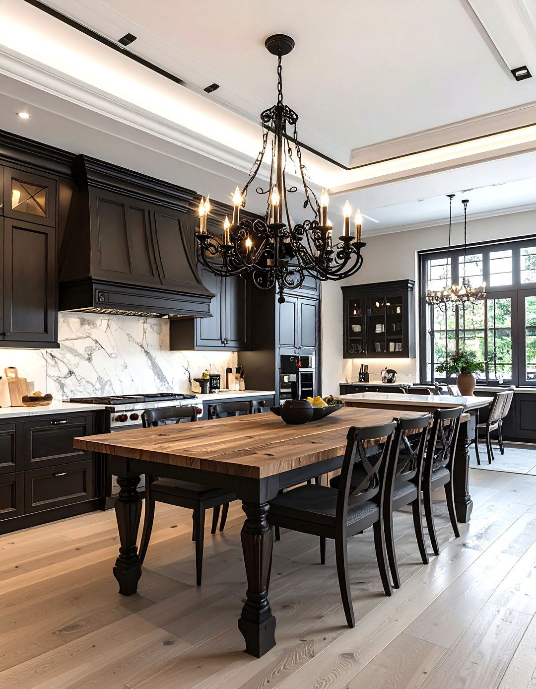 Wrought Iron Lighting - 30 Spanish kitchen ideas