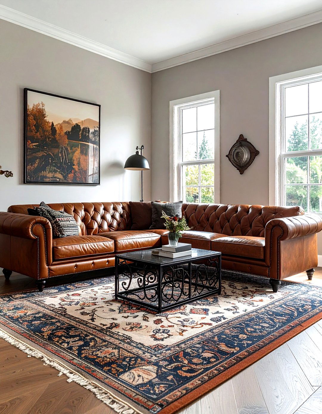 Wrought Iron Magazine Rack - 30 living room wrought iron ideas