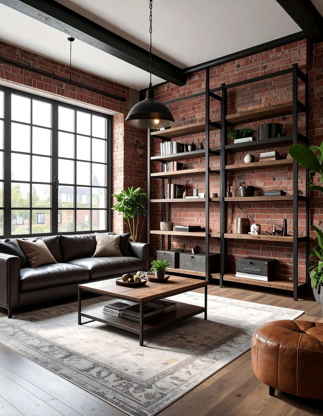 Wrought Iron Shelving Unit - 30 living room wrought iron ideas