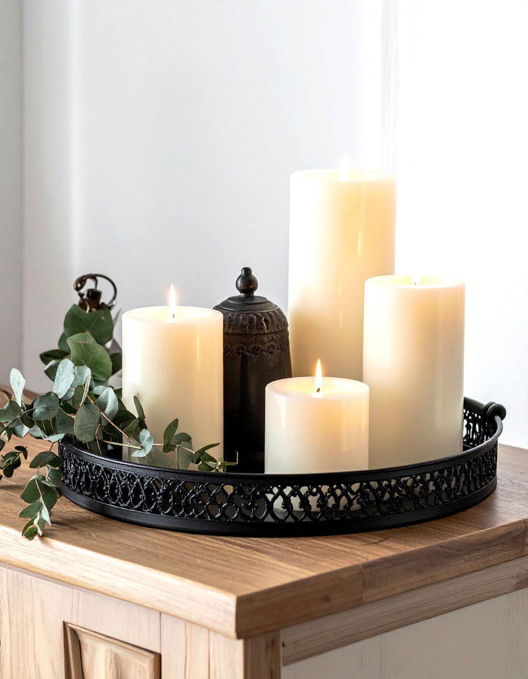 Wrought Iron Tray - 30 catch-all tray ideas