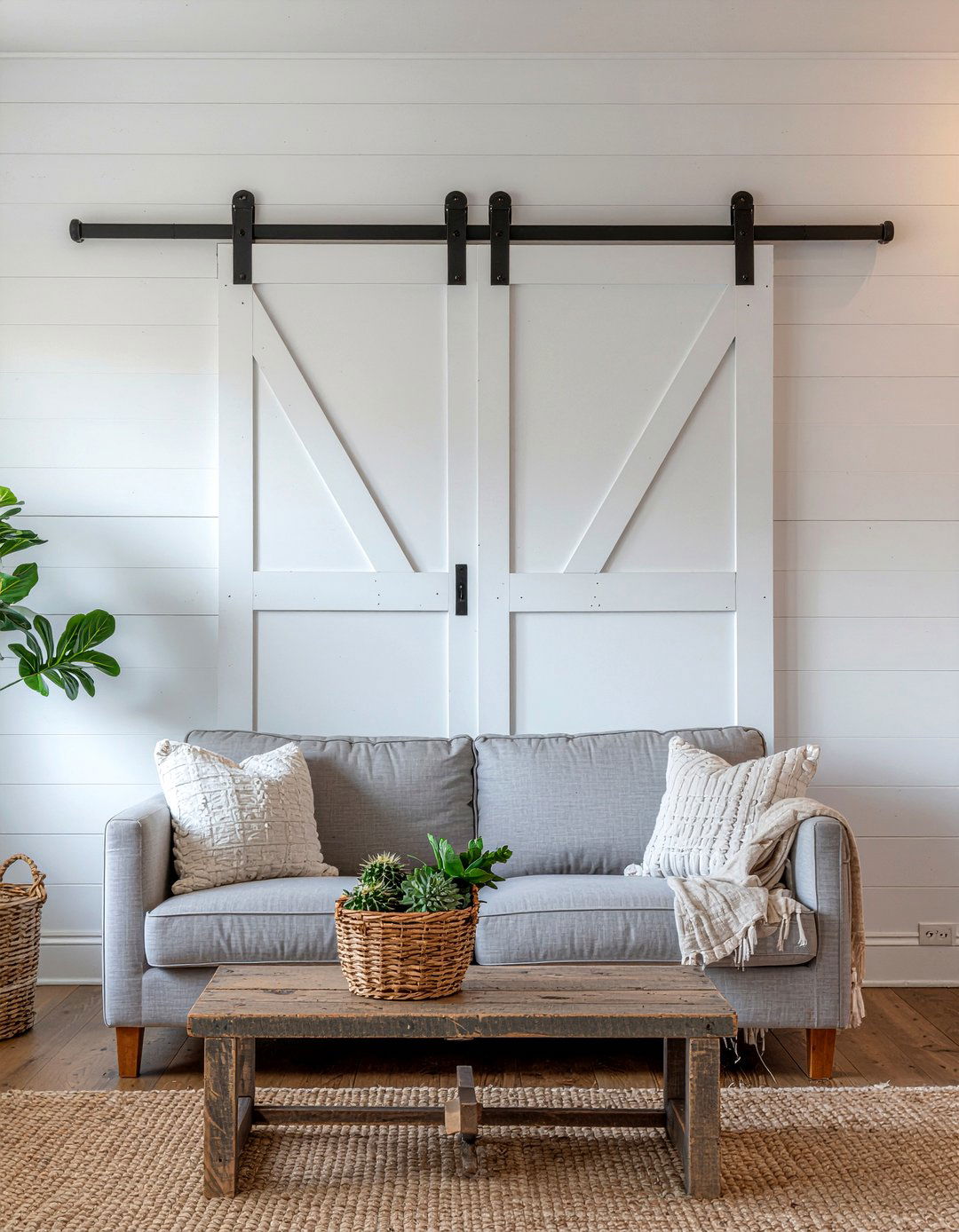 X Barn Door - 30 living room barn doors