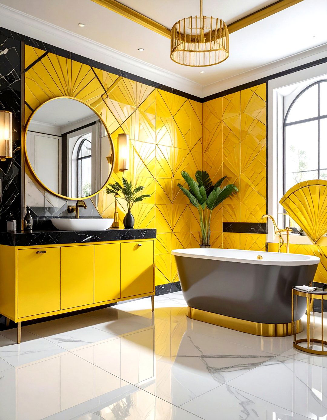 Yellow And Teal Dining Room - 30 yellow dining room decor ideas