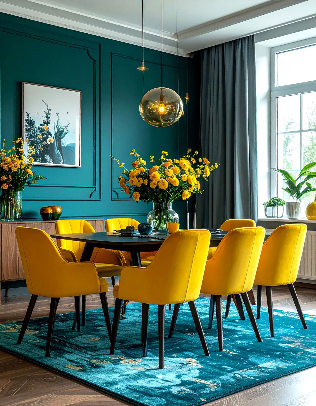 Yellow Art Deco Bathroom - 30 yellow bathroom decor ideas