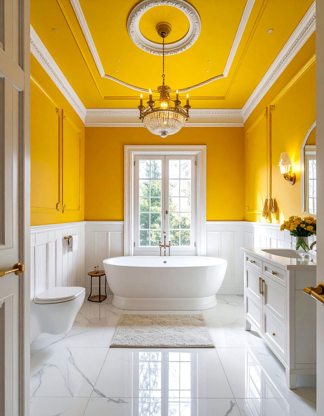 30 Modern Yellow Bathroom Ideas for a Bright and Fresh Look