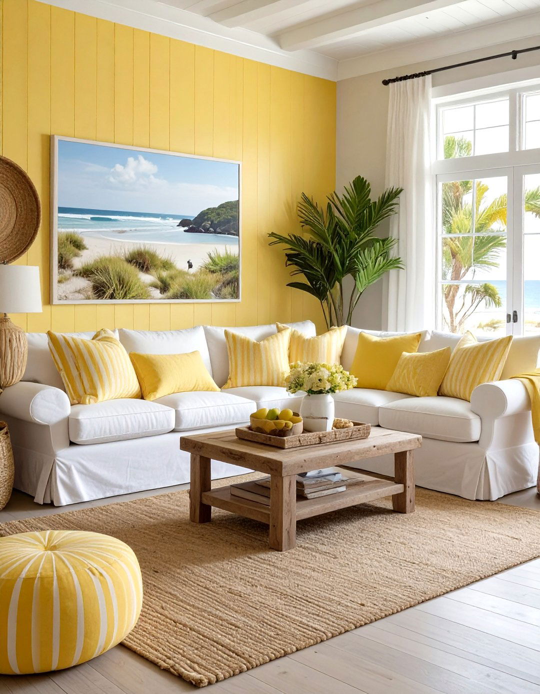 Yellow Coastal Decor - 30 yellow decor ideas