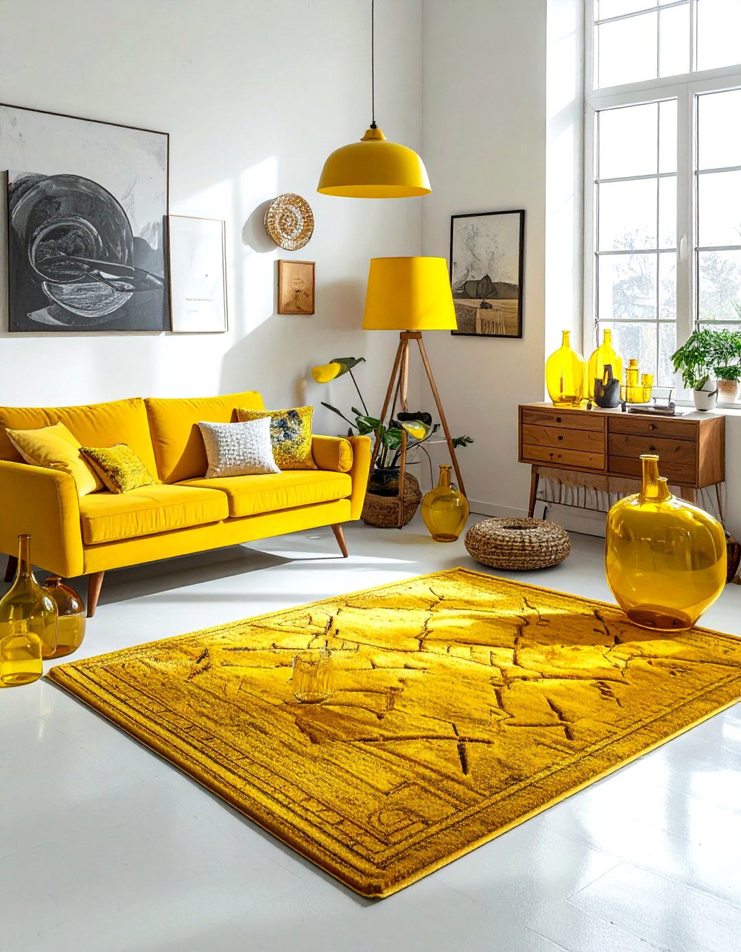 Yellow Eclectic Decor - 30 yellow decor ideas