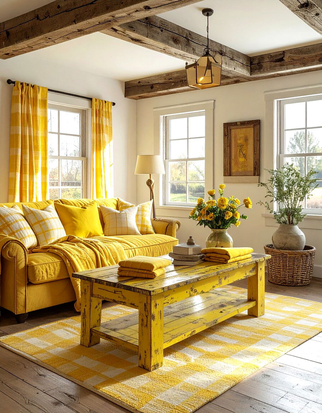 Yellow Farmhouse Decor - 30 yellow decor ideas
