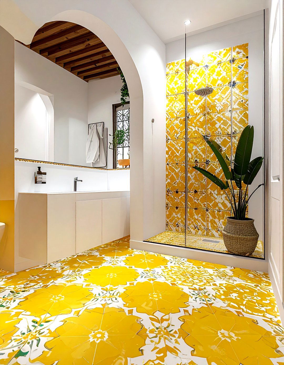 Yellow Mid Century Modern Dining Room - 30 yellow dining room decor ideas