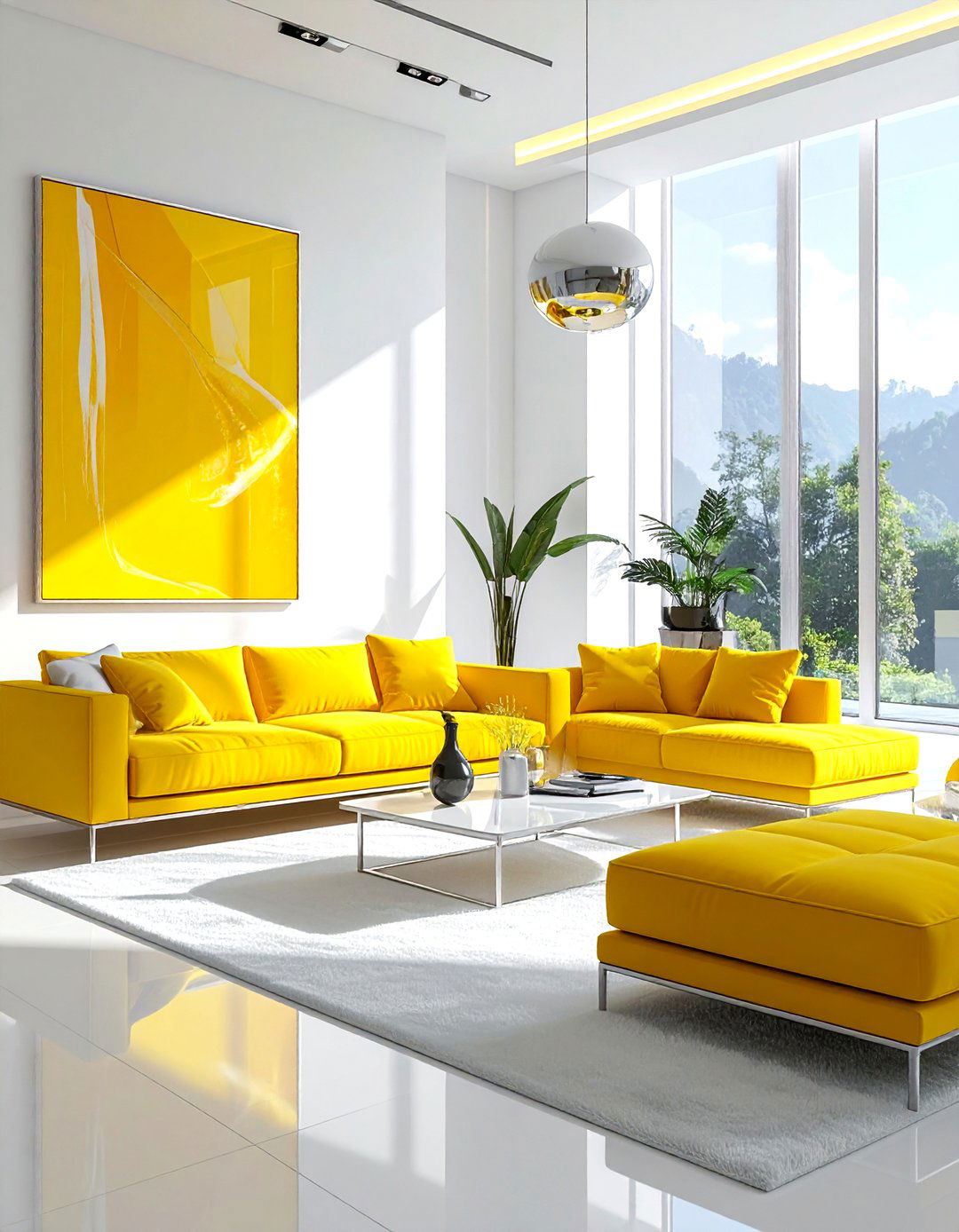 Yellow Modern Decor - 30 yellow decor ideas