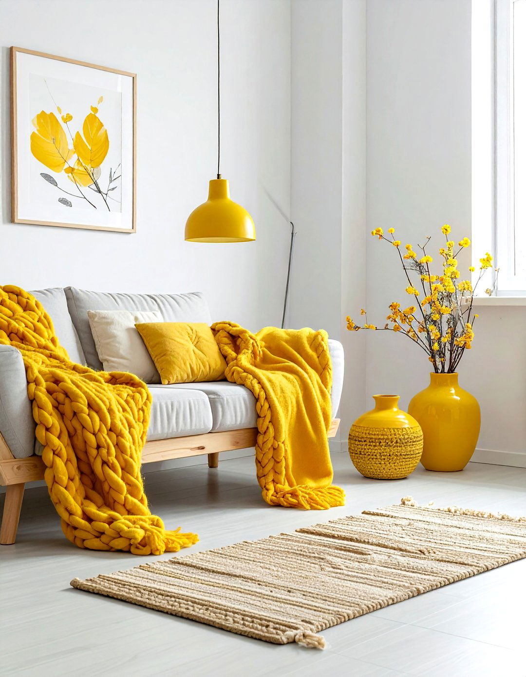 Yellow Scandi Decor - 30 yellow decor ideas