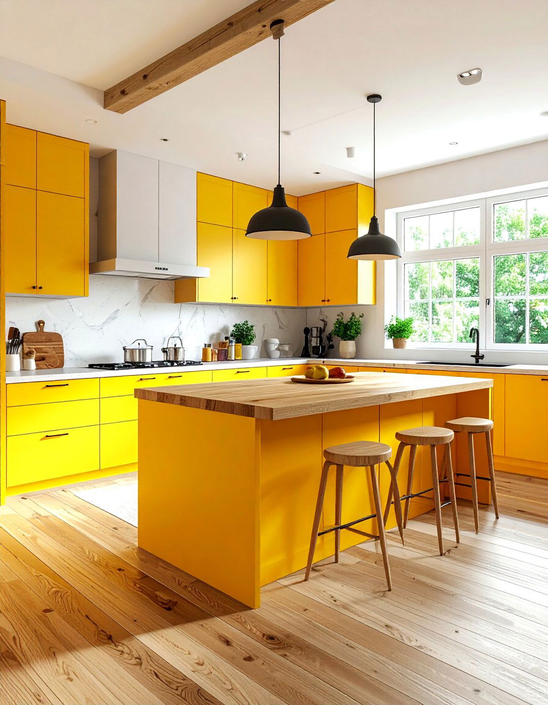 30 Bright Yellow Kitchen Ideas for a Cheerful Cooking Area